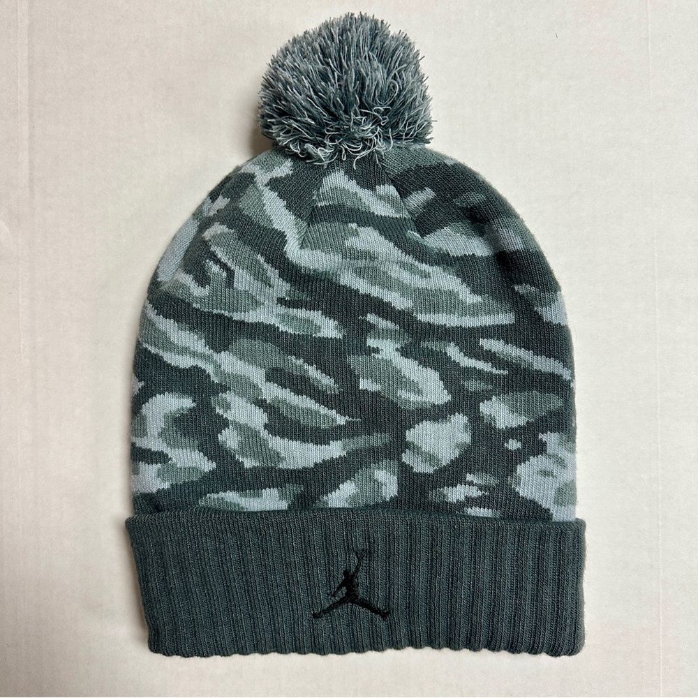 Jordan Jumpman Camo Pom Beanie One Size